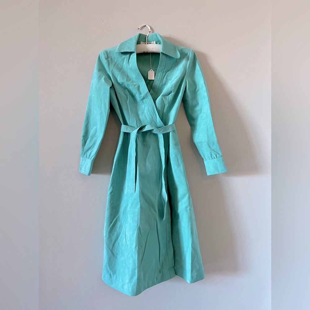 Vintage Suede Dress